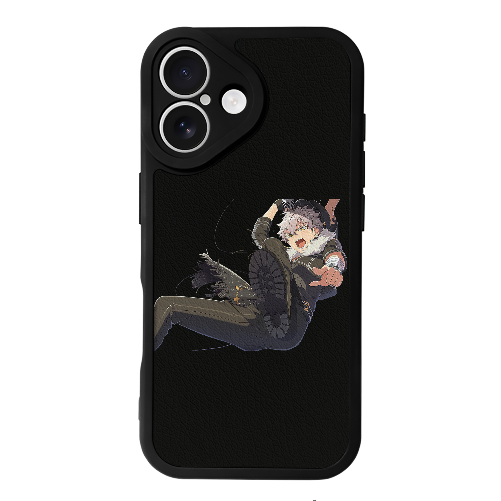 （画像用） あんさんぶるスターズ! Ensemble Stars 【iPhone 16シリーズ対応】シリコンスマホケース（レザー調） 材質：シリコン